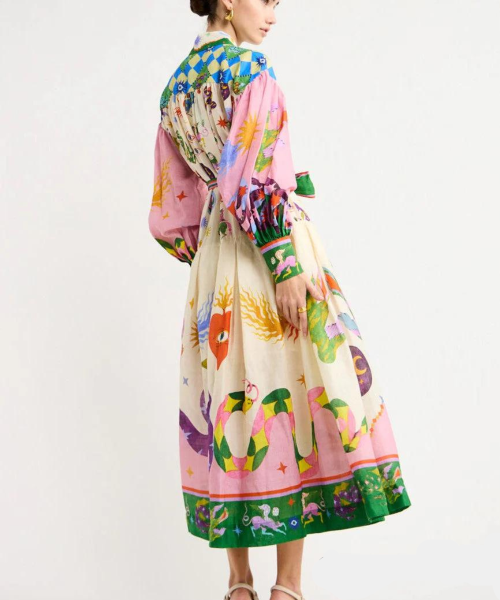 Włoska sukienka maxi Aryana™ - ikona ponadczasowej elegancji