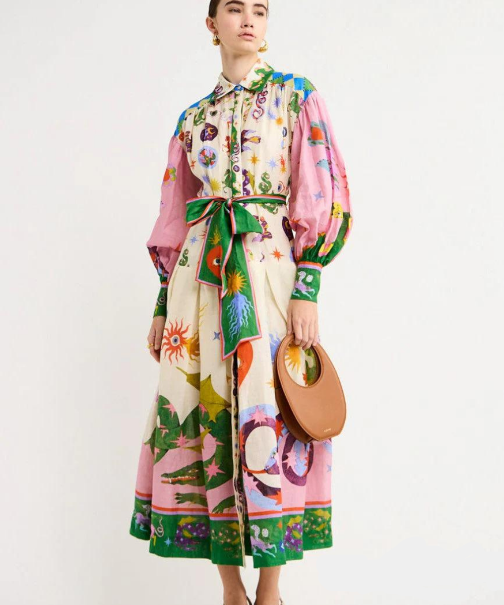 Włoska sukienka maxi Aryana™ - ikona ponadczasowej elegancji