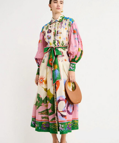 Włoska sukienka maxi Aryana™ - ikona ponadczasowej elegancji