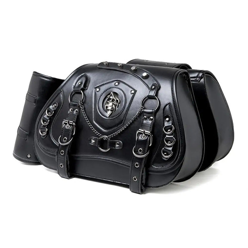 Torba motocyklowa Czaszka Steampunk