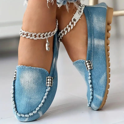 AMIRA - Eleganckie płaskie buty damskie, idealne na każdą okazję