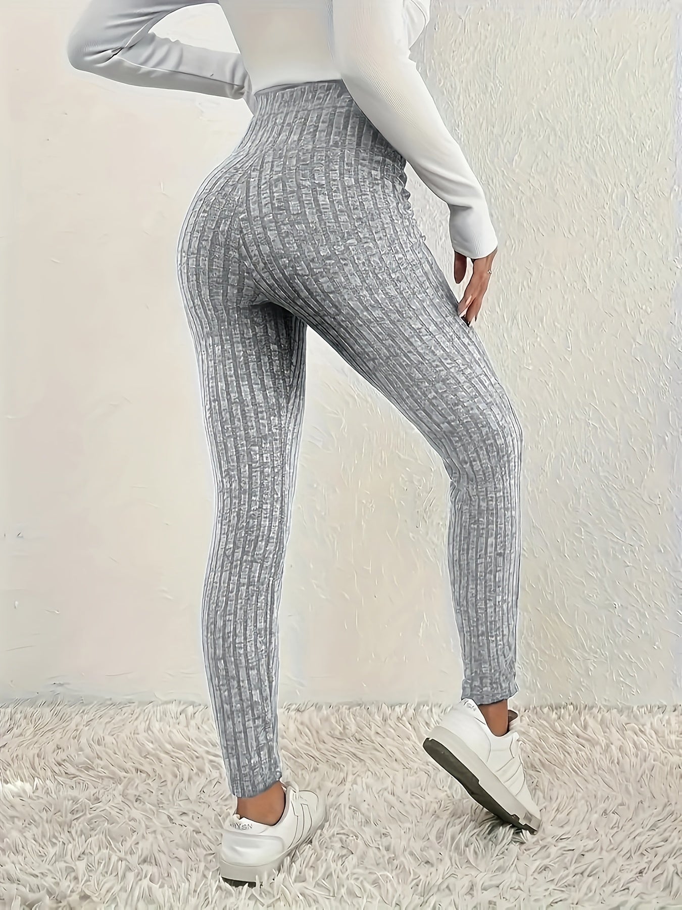 Zofia | Stylowe, dopasowane legginsy z regulowanym pasem