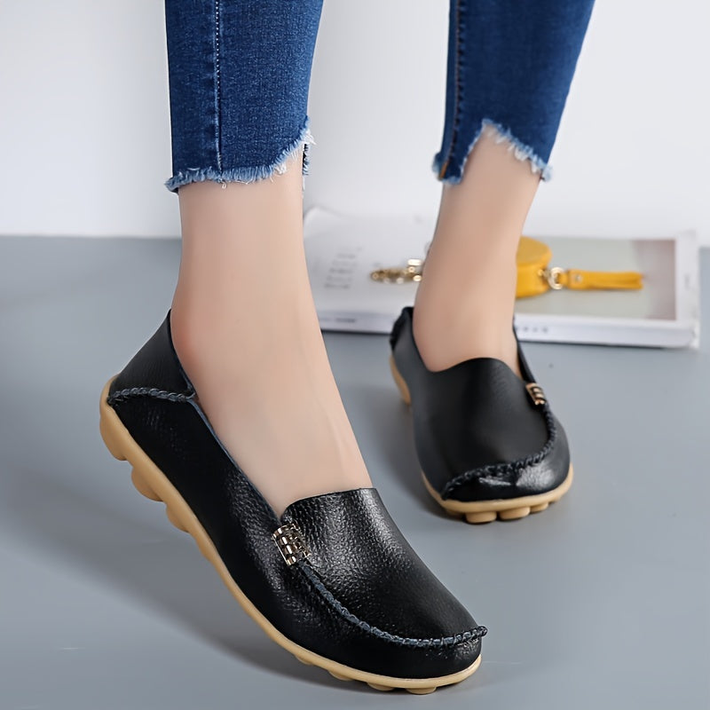 Damskie mokasyny - Lekkie mokasyny, wygodne buty Penny Loafers