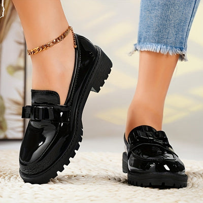 Bang Bother-Comfort, które można wygodnie z blokiem pięty, w stylu preppy
