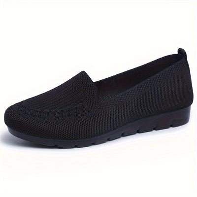 Damskie wsuwane mokasyny - lekkie i oddychające buty z siateczki