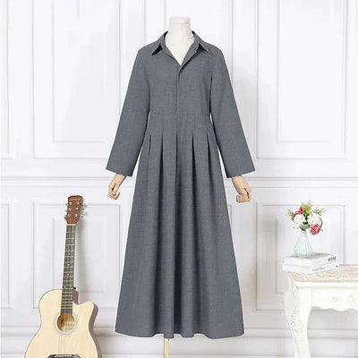 Maxi-Faltenkleid - Gloria