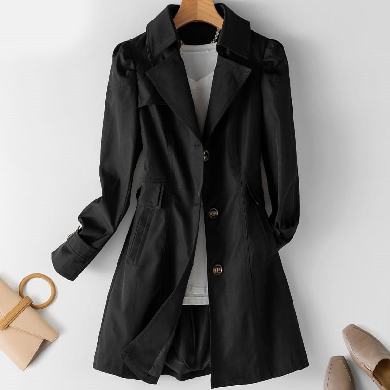 Barbara™ - Płaszcz Trench Z Kaszmiru Premium