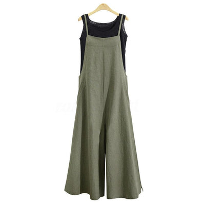 Casualowy kombinezon Clara | Stylowy kombinezon damski w stylu ogrodniczki