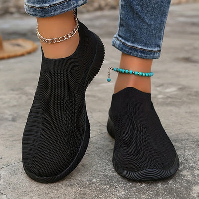 Letnie loafersy damskie - lekkie wsuwane buty casualowe z wygodną podeszwą