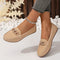 Loafersy z łańcuszkiem - Lekkie buty wsuwane z okrągłym noskiem