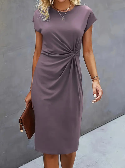 Casualowa sukienka z krótkim rękawem - Slim fit Bodycon Lato i moda na każdą porę roku
