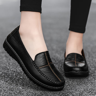 Damskie wsuwane loafersy, miękka podeszwa, antypoślizgowe płaskie buty