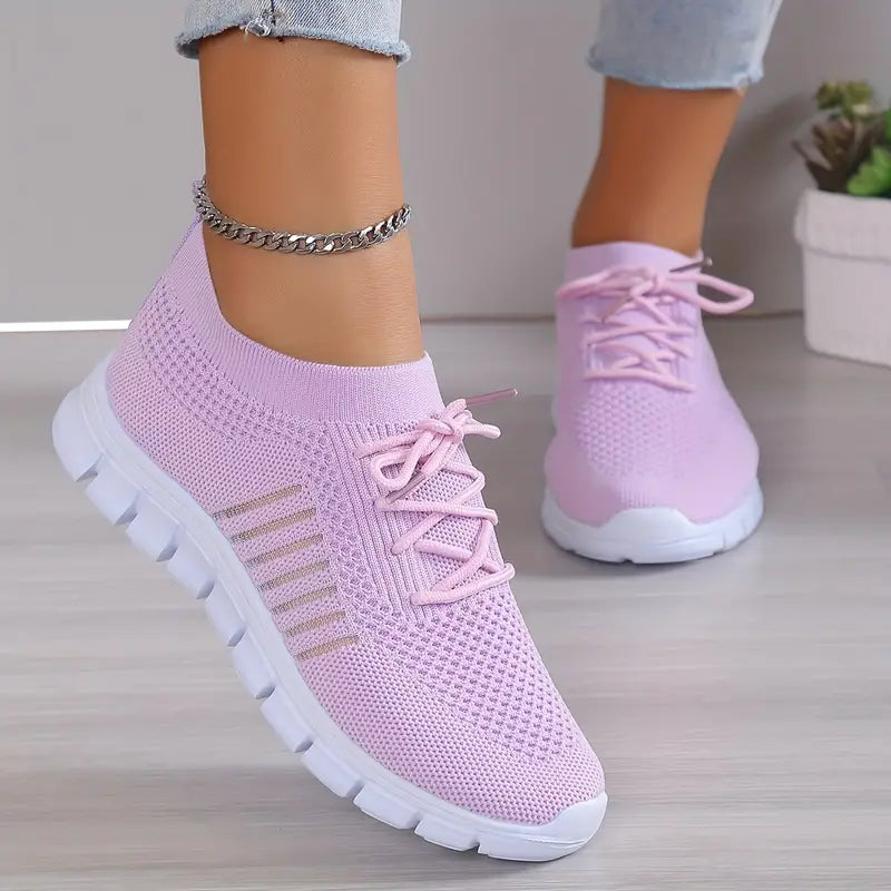 oddychające sznurowadła knitfit trampki do biegania