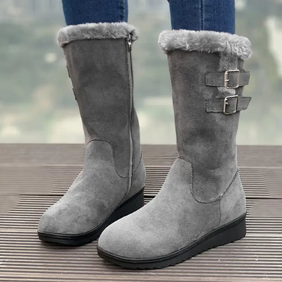 Jocia - Stylowe i wygodne buty turystyczne z podszewką ze sztucznego futra