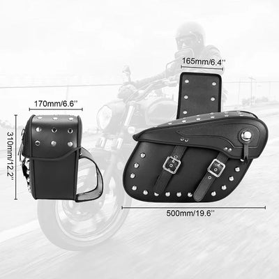 Sakwy motocyklowe Rivet-Style 50L – Uniwersalna torba narzędziowa