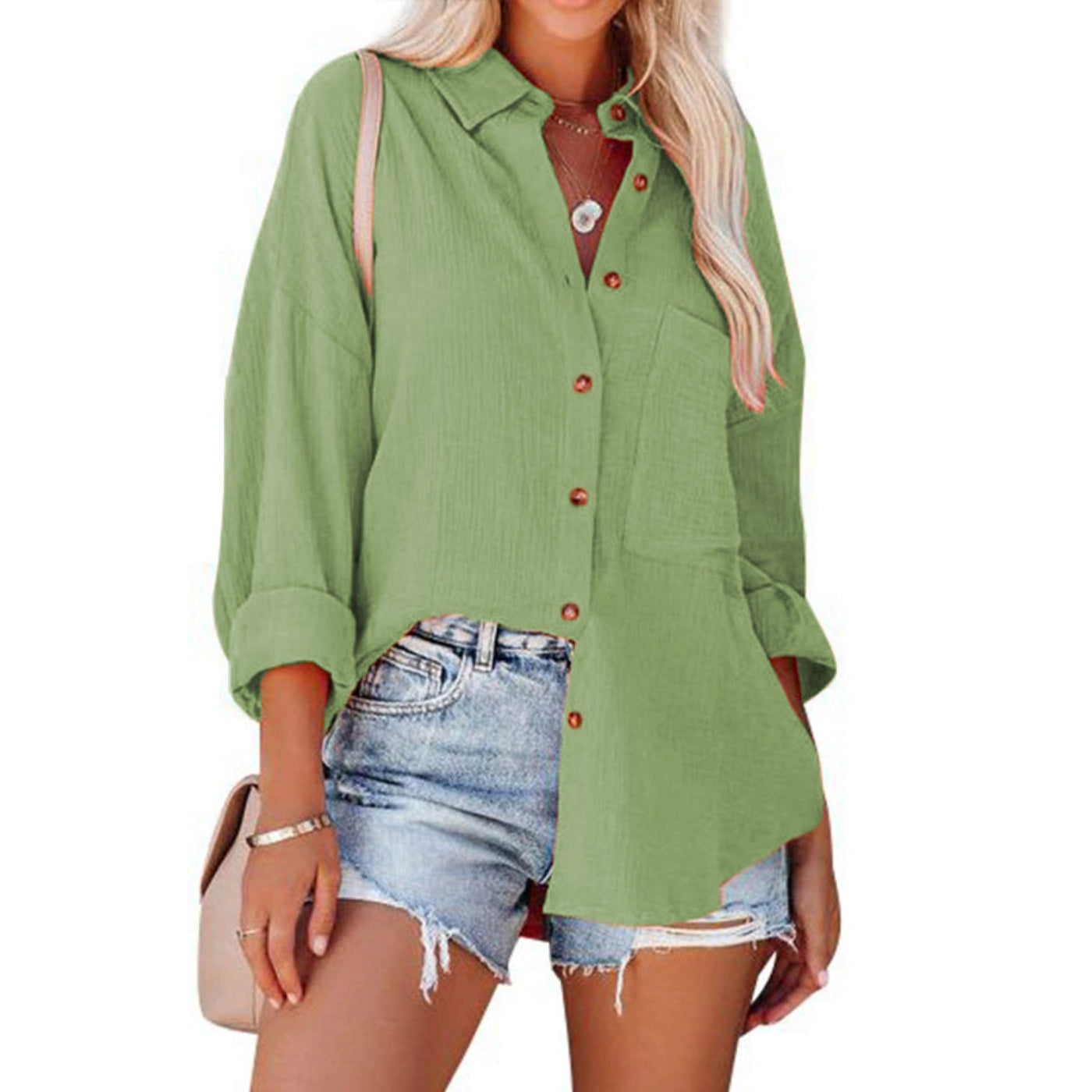 Aneta - Damska Letnia Bluzka - Przewiewny i Casualowy Design