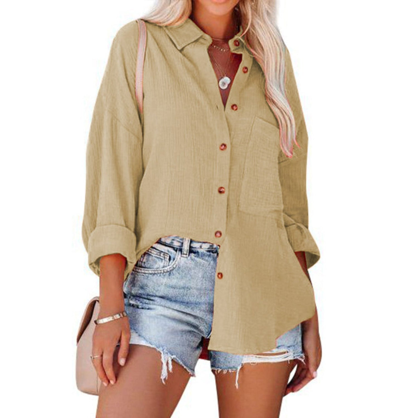Aneta - Damska Letnia Bluzka - Przewiewny i Casualowy Design
