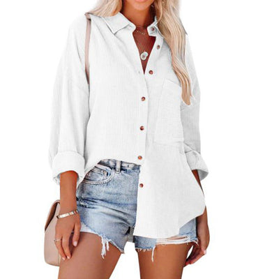 Aneta - Damska Letnia Bluzka - Przewiewny i Casualowy Design