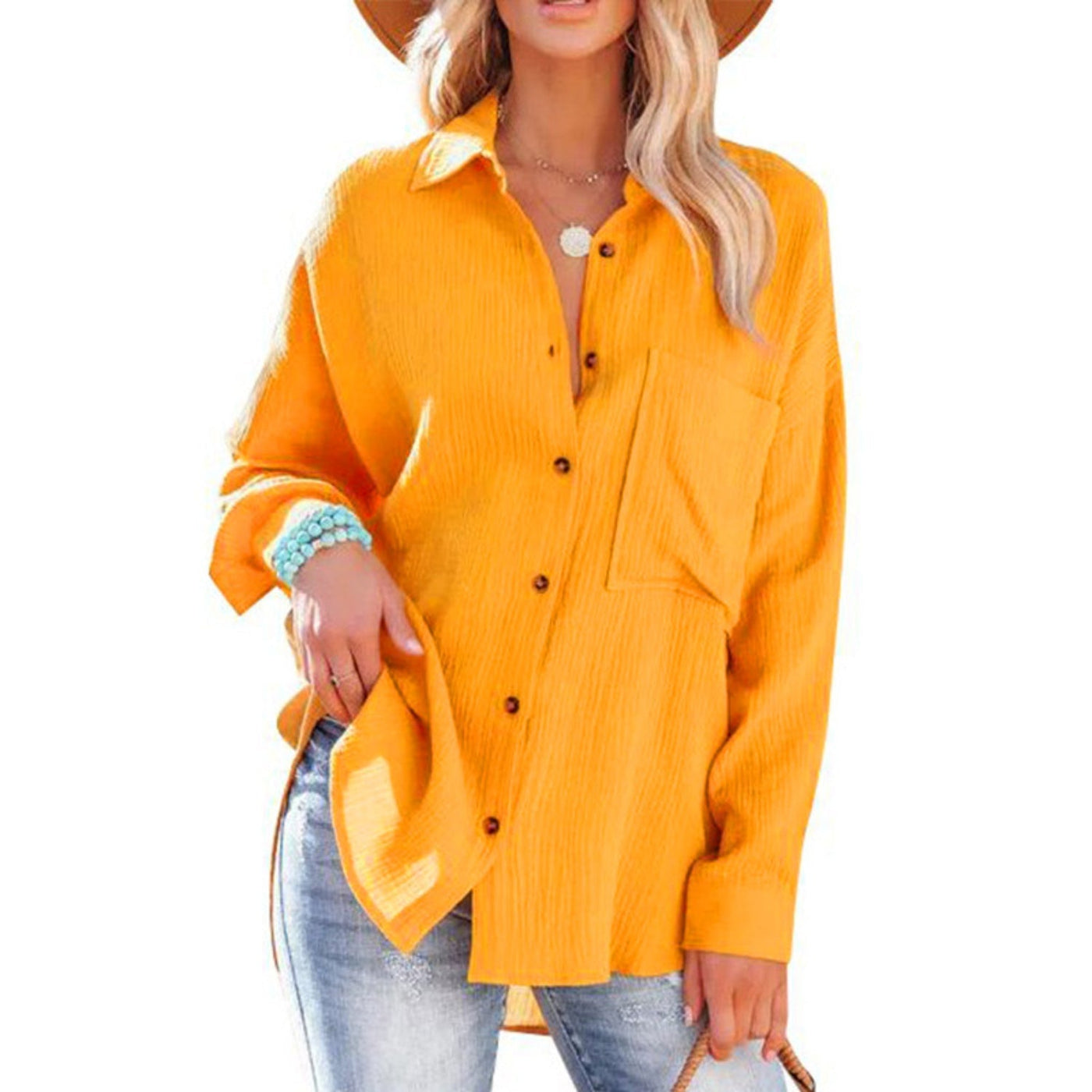 Aneta - Damska Letnia Bluzka - Przewiewny i Casualowy Design