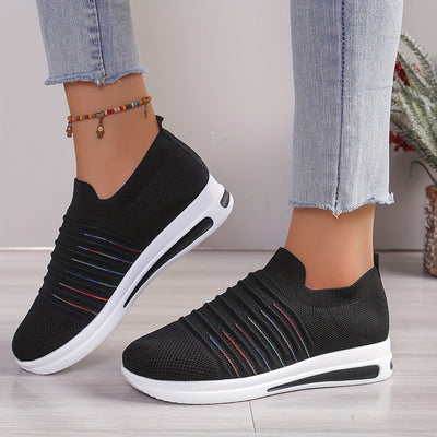 Letnie loafersy damskie - oddychające, lekkie buty wsuwane z odkrytymi palcami