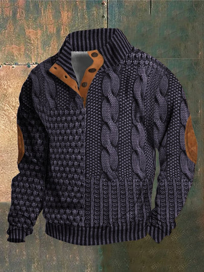 Alvize™ - Elegancki sweter z guzikami zapewniający swobodny i wyrafinowany wygląd