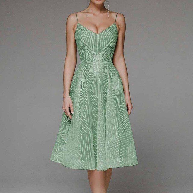 Symmetry Line Elegancka sukienka wieczorowa