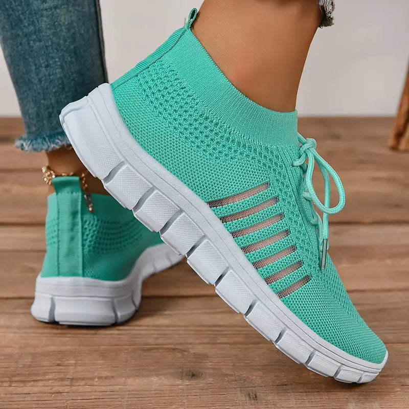 oddychające sznurowadła knitfit trampki do biegania