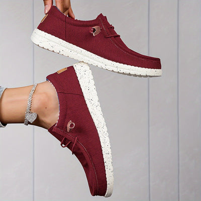 Letnie loafersy damskie - Lekkie buty wsuwane z miękką podeszwą