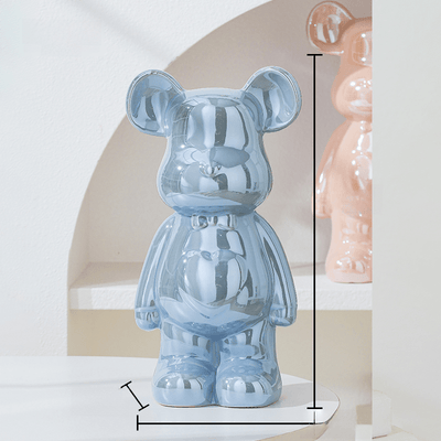 Elegancka Figura Misia dla Nowoczesnej Dekoracji