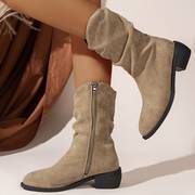 Greta - Damskie buty z mocnym, masywnym obcasem