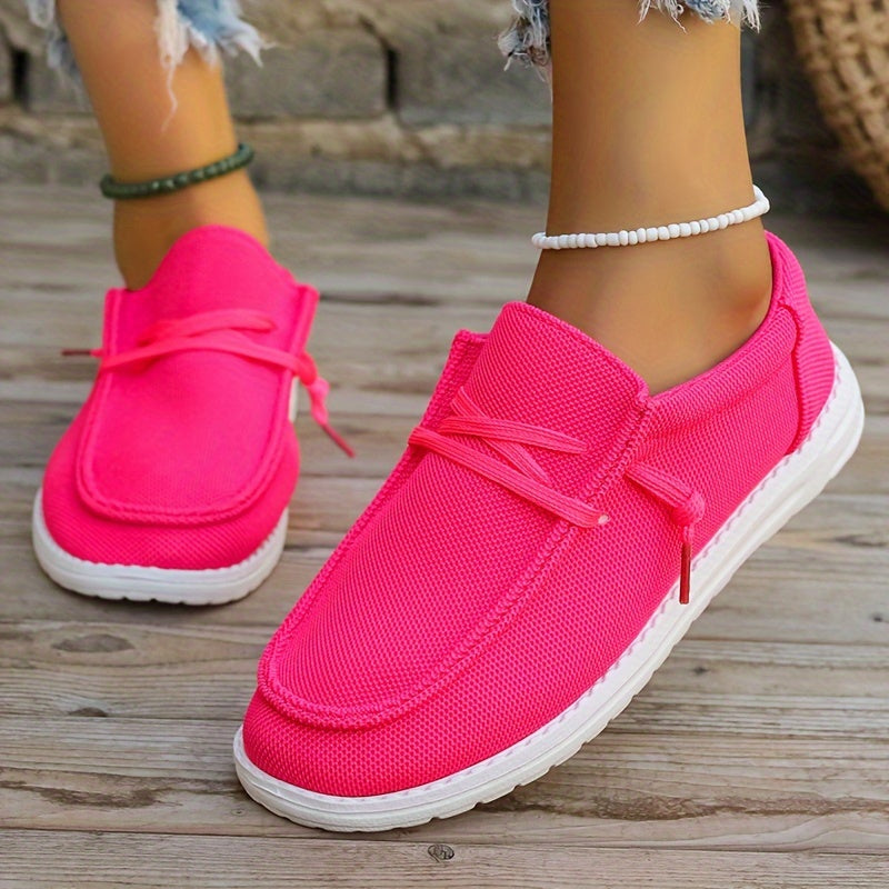 Letnie loafersy damskie - lekkie wsuwane buty casualowe z miękką podeszwą