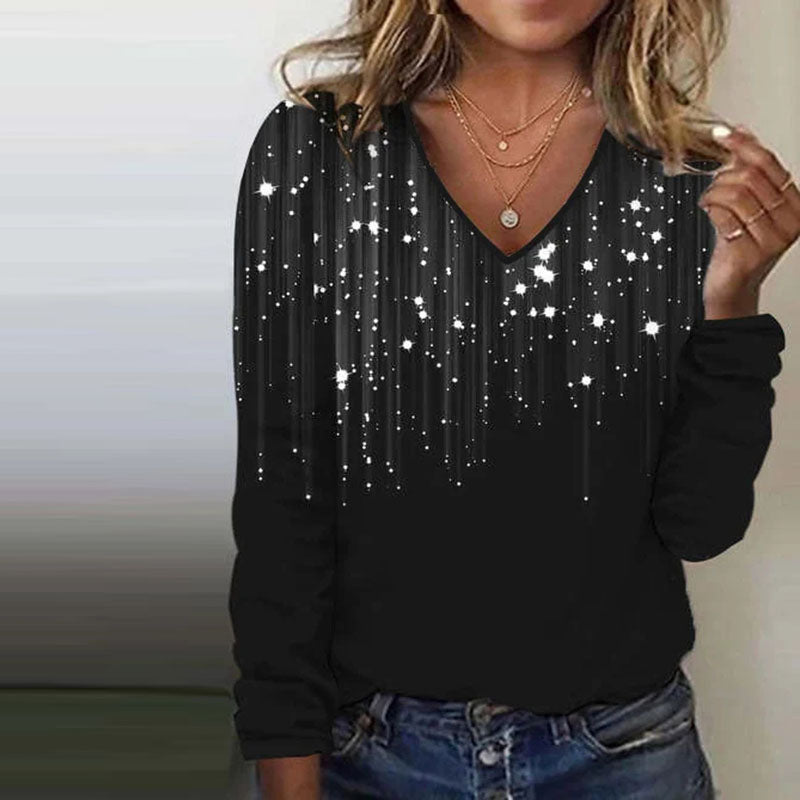 T-shirt z nadrukiem w stylu vintage