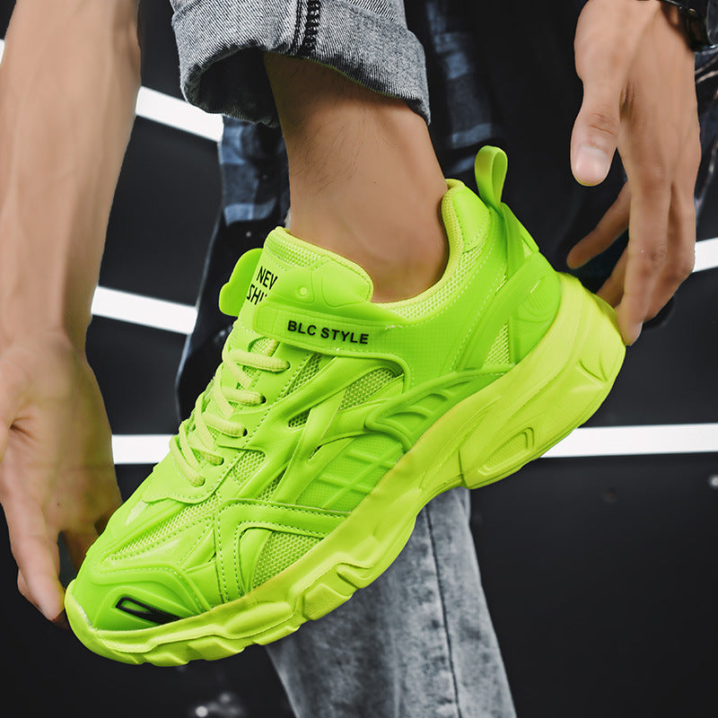 Oddychające buty do biegania w jednolitym kolorze dla kobiet