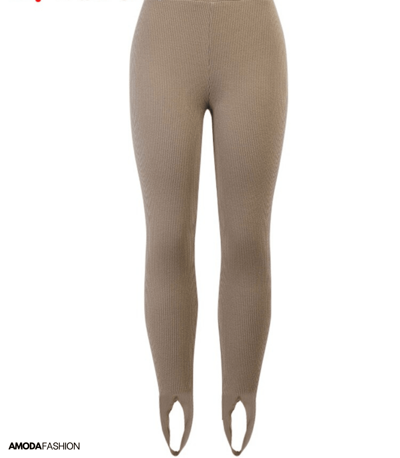 Legginsy ze ściągaczem z podeszwą