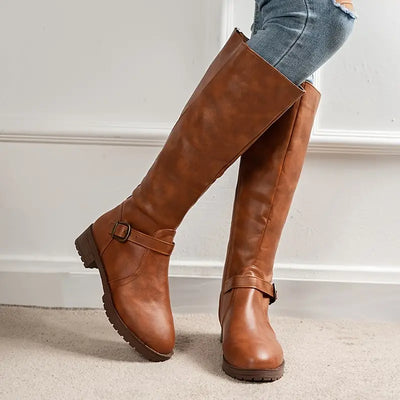 Damskie buty jeździeckie Giana z szeroką łydką