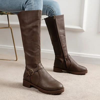 Damskie buty jeździeckie Giana z szeroką łydką