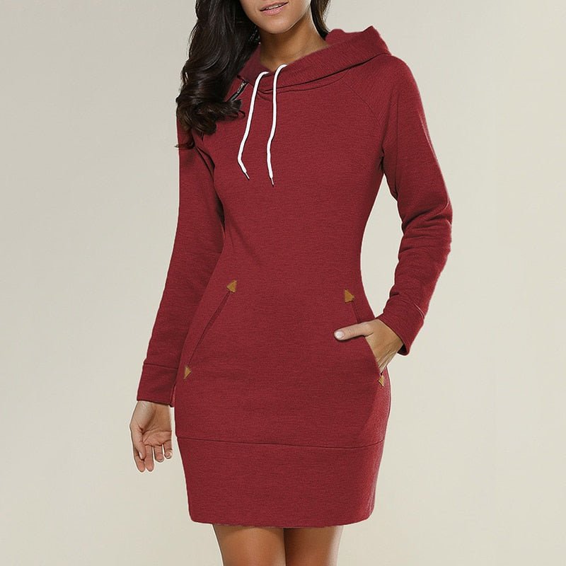 Elegancki fason z kapturem ModaFusion