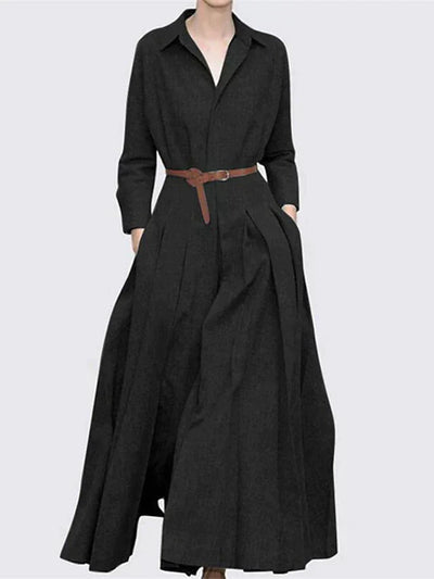 Maxi-Faltenkleid - Gloria
