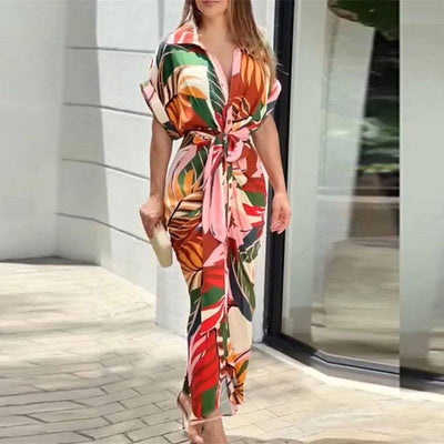 Isabella™ - Elegancka swobodna sukienka na co dzień