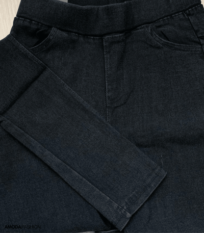 Legginsy dżinsowe z kieszeniami