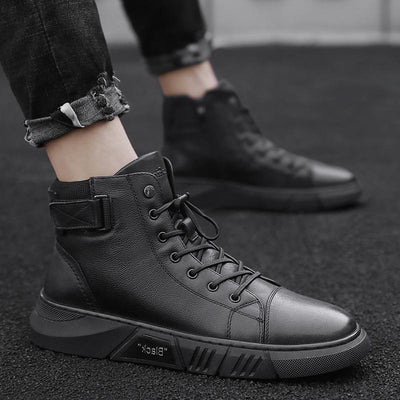 Łukasz - Skórzane Buty Męskie