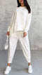 Vera™ - Elegante Set Due Pezzi con Scollo Rotondo e Maniche Lunghe