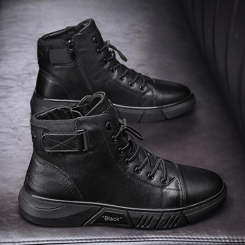 Łukasz - Skórzane Buty Męskie