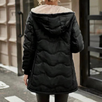 ALEYNA - Raffinato cappotto invernale da donna con un tocco di eleganza classica