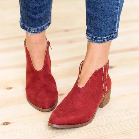 Amelia - Eleganckie damskie botki za kostkę zapewniające stylowy wygląd