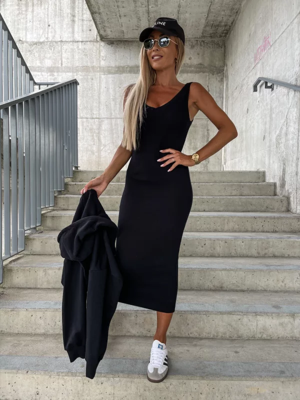Patrycja - Komplet damski - Sukienka i bluza dla casualowego stylu