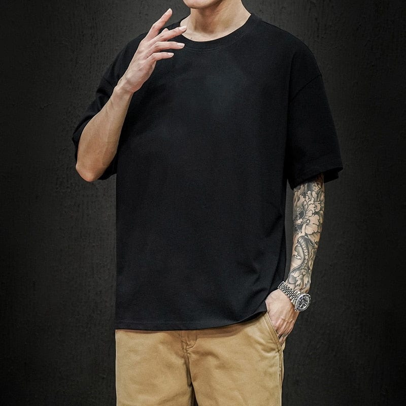 Bawełniany T-Shirt Oversize