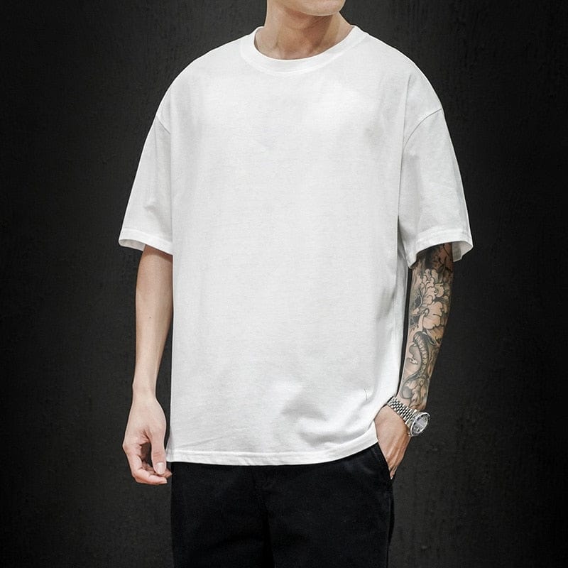 Bawełniany T-Shirt Oversize
