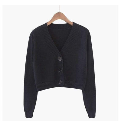 Bawełniany Zapinany Sweter