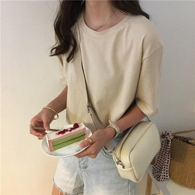 Bawełniany T-shirt Oversize